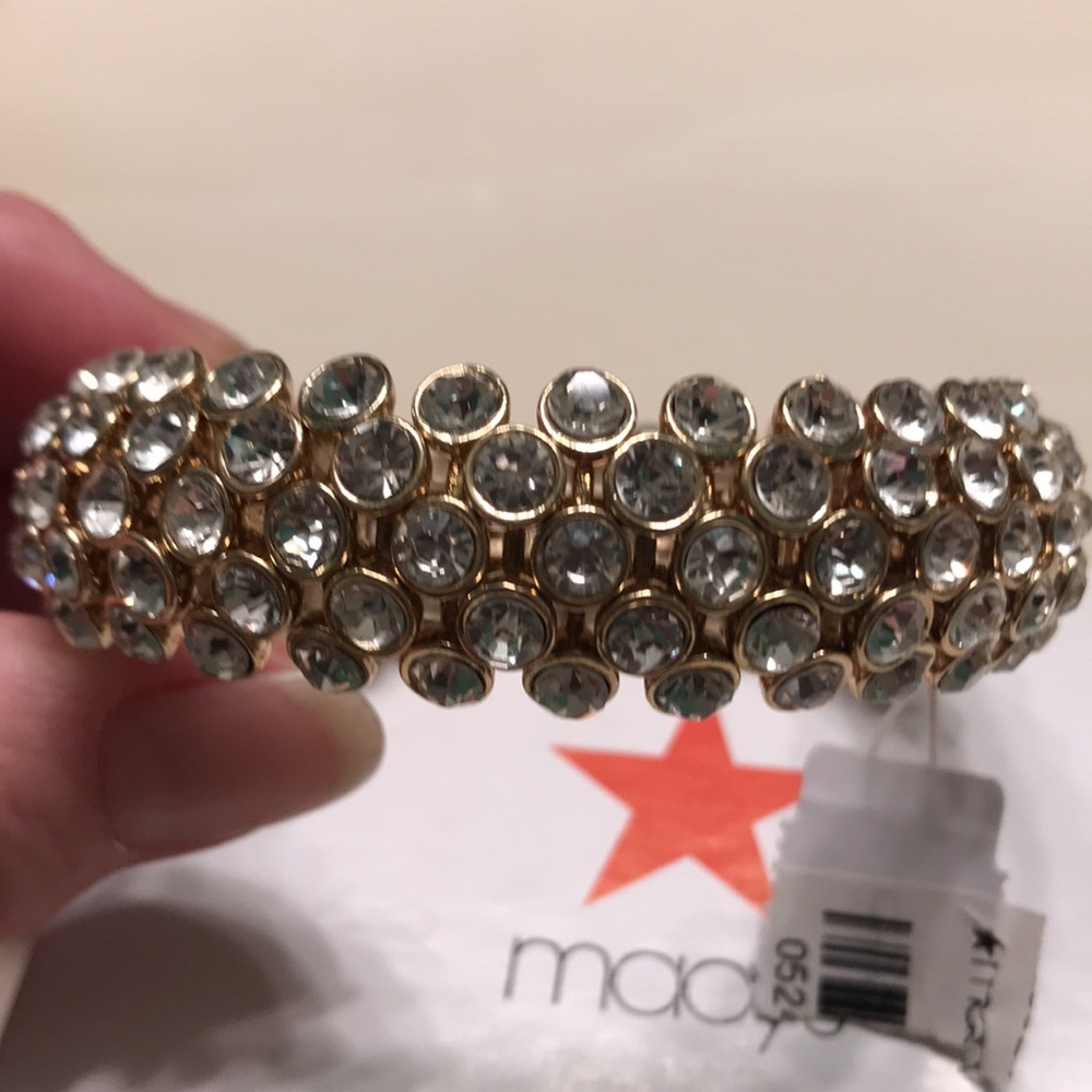 Gold Street Fashion Faux Diamond Bracelet